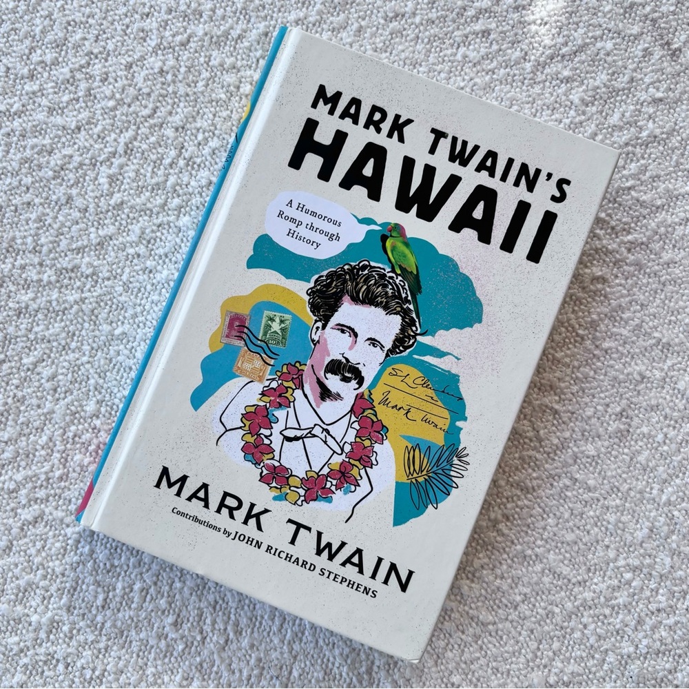 Mark Twain’s Hawaii Hardcover book